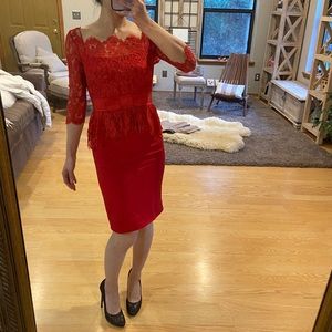 Marchesa Notte dress holiday dress size 0